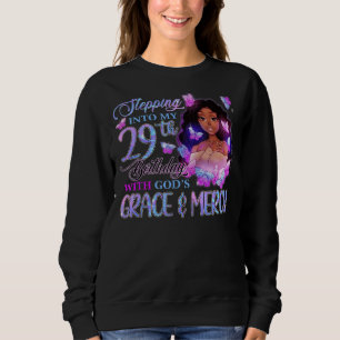 Sweatshirt Pénétrer dans mon 29e avec la grâce de Dieu Melan