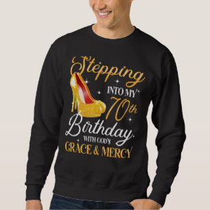 Sweatshirt Pénétrer Dans Mon 70e Anniversaire Comme Un Patron