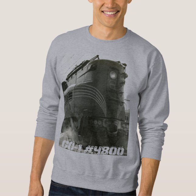 Sweatshirt Pennsylvania Railroad Locomotive GG-1 #4800 (Devant)