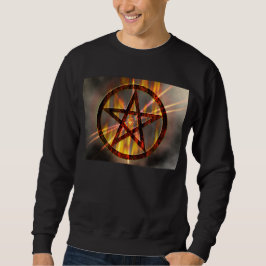 Sweatshirt Pentagone étoilé brûlant