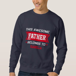 Sweatshirt père génial