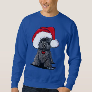 Sweatshirt Père Noël Affenpinscher