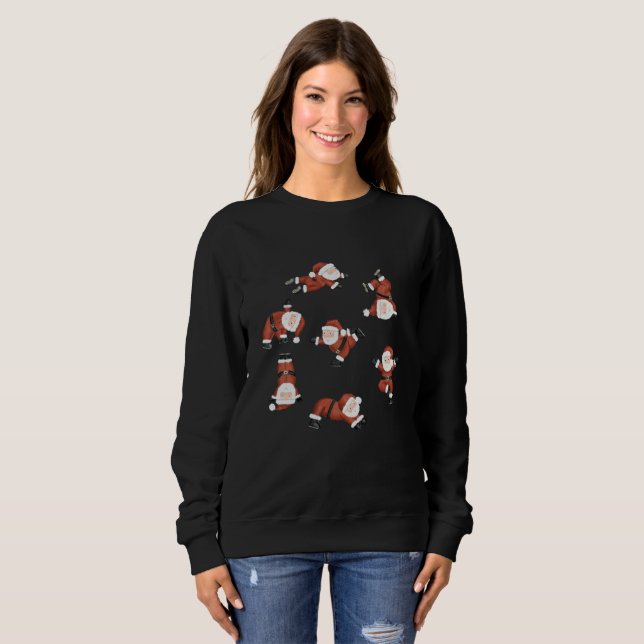 Sweatshirt Père Noël Christmas Jumper (Devant entier)