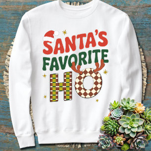 Sweatshirt Père Noël Favori Ho Funny Noël