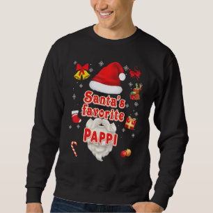 Sweatshirt Père Noël Favori Pappi Noël Santa Claus Vilain Vil