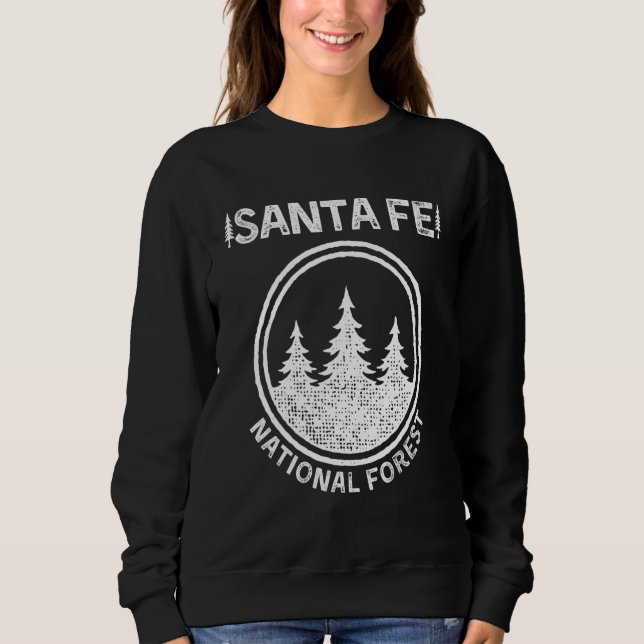 Sweatshirt Père Noël Fe Forêt Nationale Nouveau Mexique (Devant)