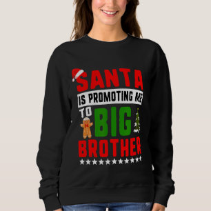 Sweatshirt Père Noël Me Promouvoir Aux Enfants Big Brother