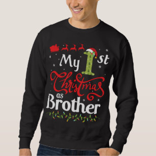 Sweatshirt Père Noël _ Reindeer Noel Costume Mon 1er Noël Com