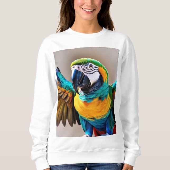 Sweatshirt Perroquet (Devant)