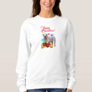 Sweatshirt Personnalisable mignonne Britanniques Bulldog Joye