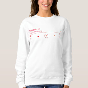 Sweatshirt Personnalisable votre musique préférée