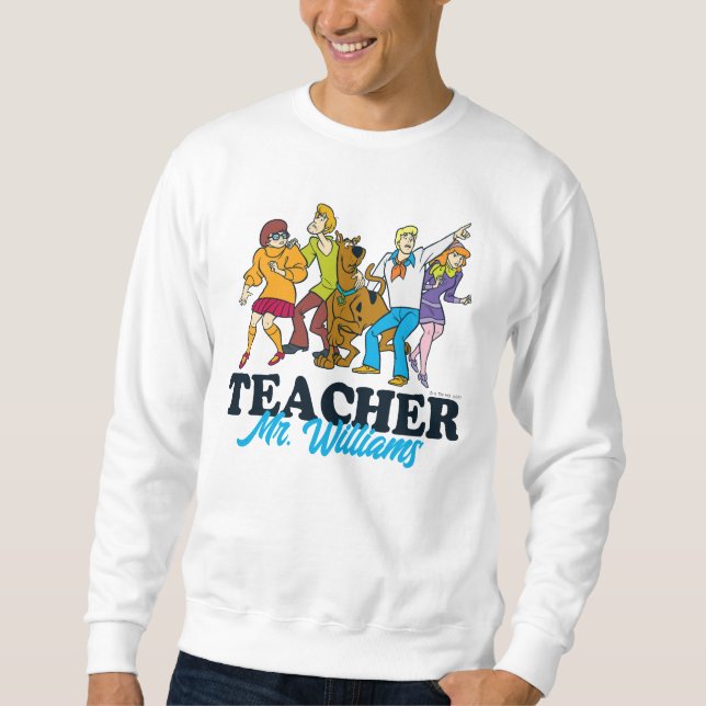 Sweatshirt Personnalisé | Gang 13 Mystery Inc Enseignant (Devant)