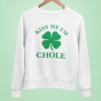 Sweatshirt Personnalisé Kiss Me St. Patrick's Day