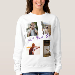 Sweatshirt Personnalisé L'Un Des Collages Photo D'Une Famille