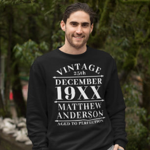 Sweatshirt Personnalisé Vintage à la perfection