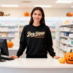 Sweatshirt Personnel de la pharmacie Boo-tique Fantôme mignon