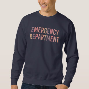 Sweatshirt Personnel du service des urgences infirmière T