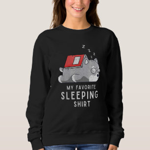 Sweatshirt Pet Late Riser Sleepy Animal Late Night Sleeping