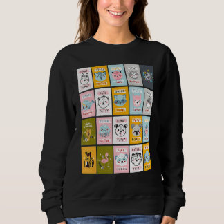Sweatshirt Petit bébé animal Koala Unicorn Flamant rose Panda