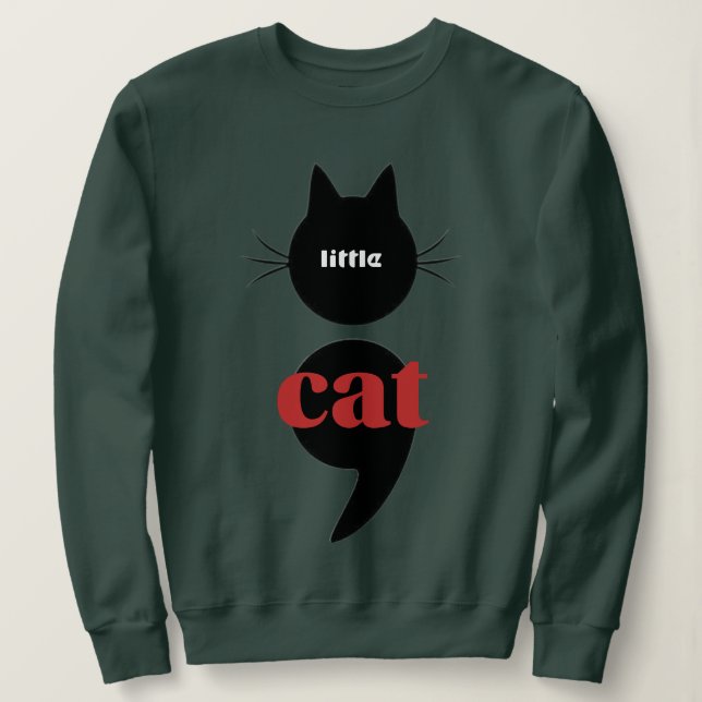 Sweatshirt petit chat (Design devant)