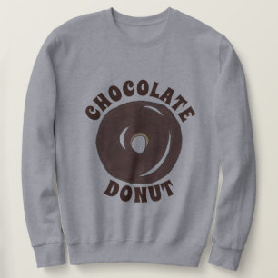 Sweatshirt Petit-déjeuner de beignets au gâteau glacé au choc