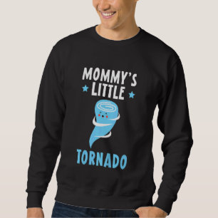 Sweatshirt Petit tornade de maman des enfants Météorologue M