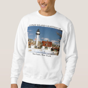Sweatshirt Phare de Coney Island, porte de mer New York