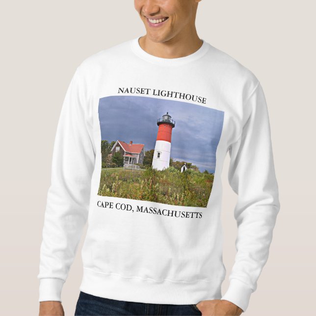 Sweatshirt Phare de Nauset, Massachusetts de Cape Cod (Devant)