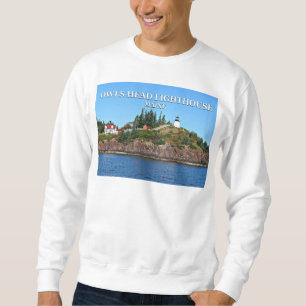 Sweatshirt Phare de Owls Head, Maine