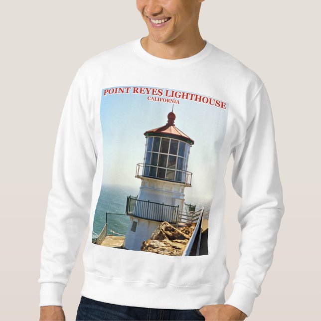 Sweatshirt Phare de Point Reyes, Californie (Devant)