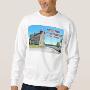 Sweatshirt Phare de Selkirk, rivière Saumon New York