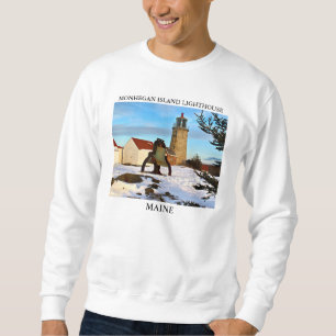 Sweatshirt Phare d'île de Monhegan, Maine