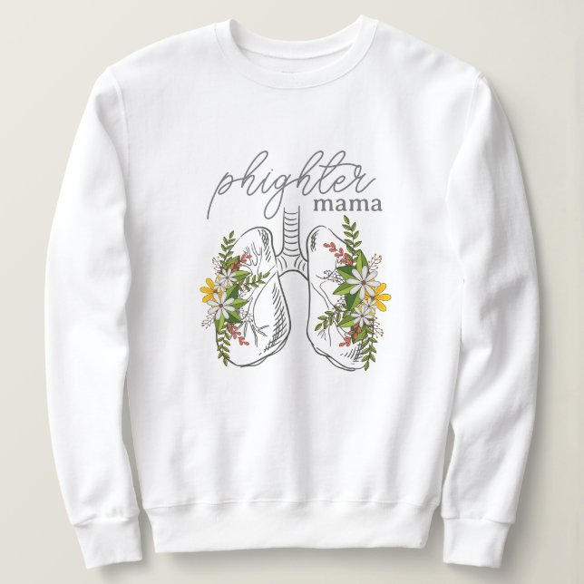 Sweatshirt phighter mama (Design devant)