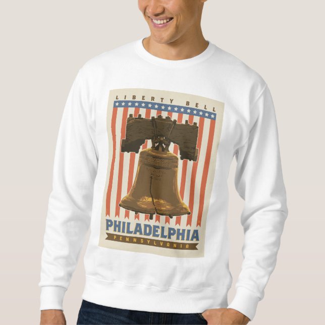 Sweatshirt Philadelphie | Liberty Bell (Devant)