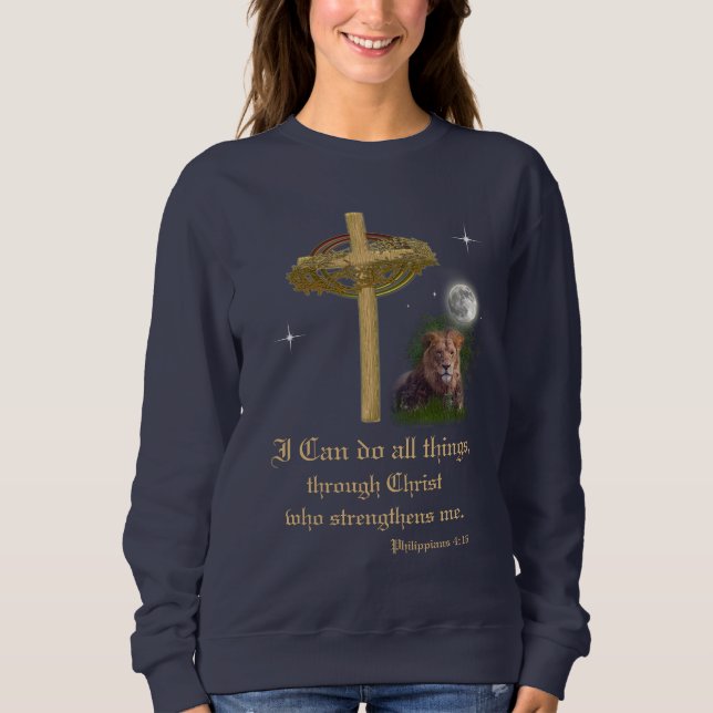 Sweatshirt Philippiens 4:16 (Devant)