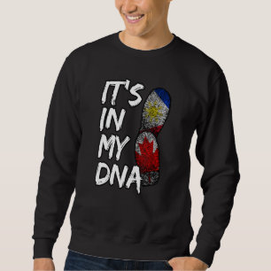 Sweatshirt Philippines Fier Filipin Fière Drapeau Canada Fi