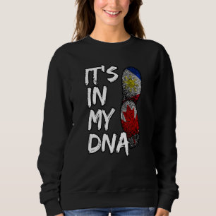 Sweatshirt Philippines Fier Filipin Fille Drapeau Canada Fi