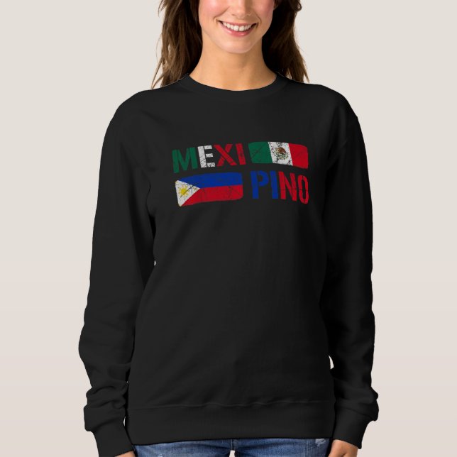 Sweatshirt Philippines Mexico Filipino Proud Mexipino Mexican (Devant)