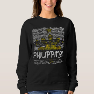 Sweatshirt Philippines Pinay Fierté Philippine Drapeau du Pay