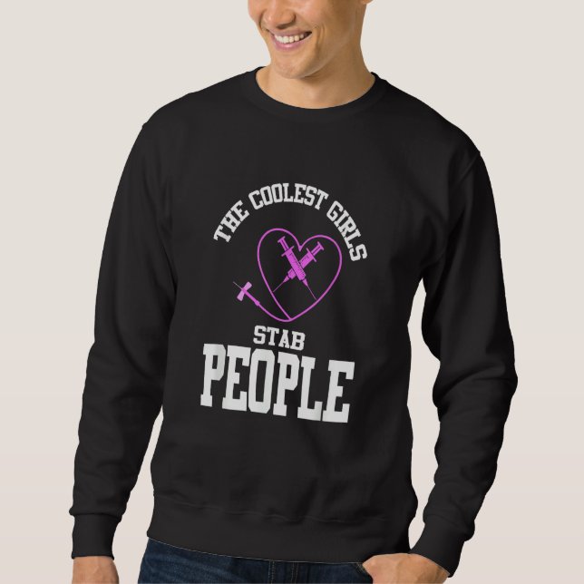 Sweatshirt Phlebotomist Phlebotomy Quote 21 (Devant)