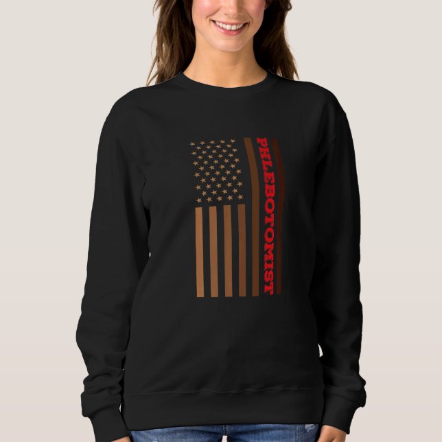 Sweatshirt Phlebotomy Laboratory Injection Blood Doctor Nurse (Devant)