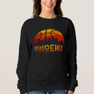 Sweatshirt Phoenix Basketball Tee B-Ball Arizona City Sunset