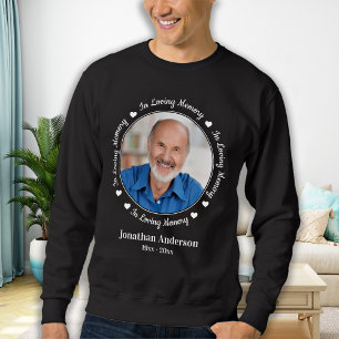 Sweatshirt Photo Personnalisée En Mémoire D'Amour
