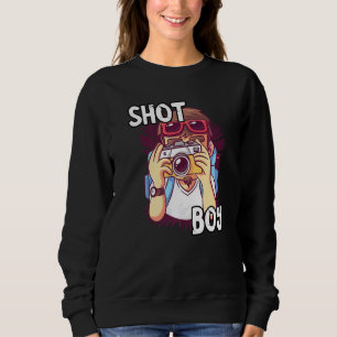 Sweatshirt Photographe Shot Boy Photo Camera Lens Photographi