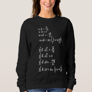 Sweatshirt Physique Math Formule Étudiants Enseignant Invitat