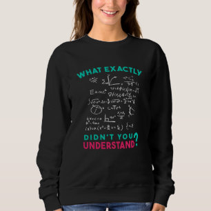 Sweatshirt Physique Math Formule Plaisanterie