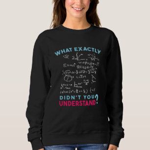 Sweatshirt Physique Math Formule Plaisanterie