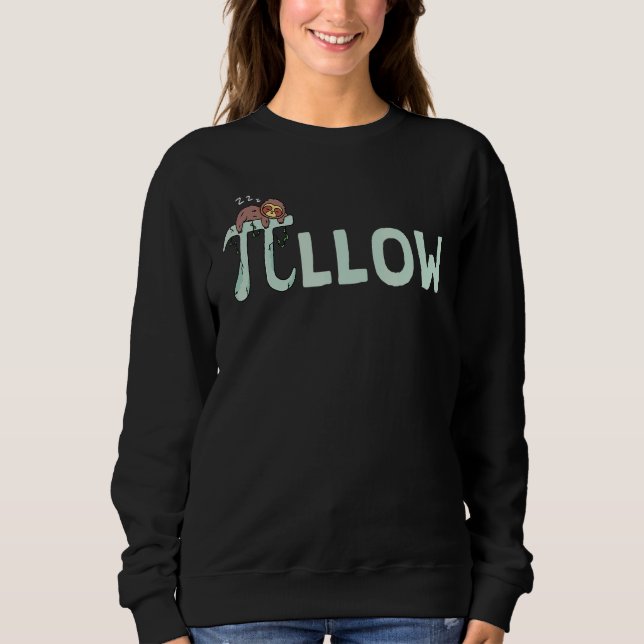 Sweatshirt Pi Llow Pi Math Nerd (Devant)