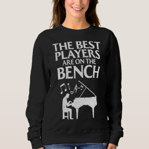 Sweatshirt Piano Art Pour Hommes Femmes Enfants Clavier Piano