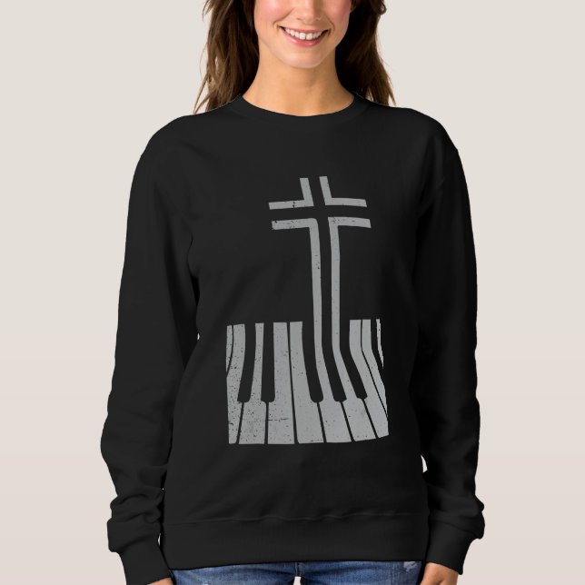 Sweatshirt Piano Cross (Devant)